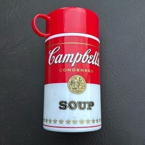 Vintage Campbell’s soup thermos container 1998 New York